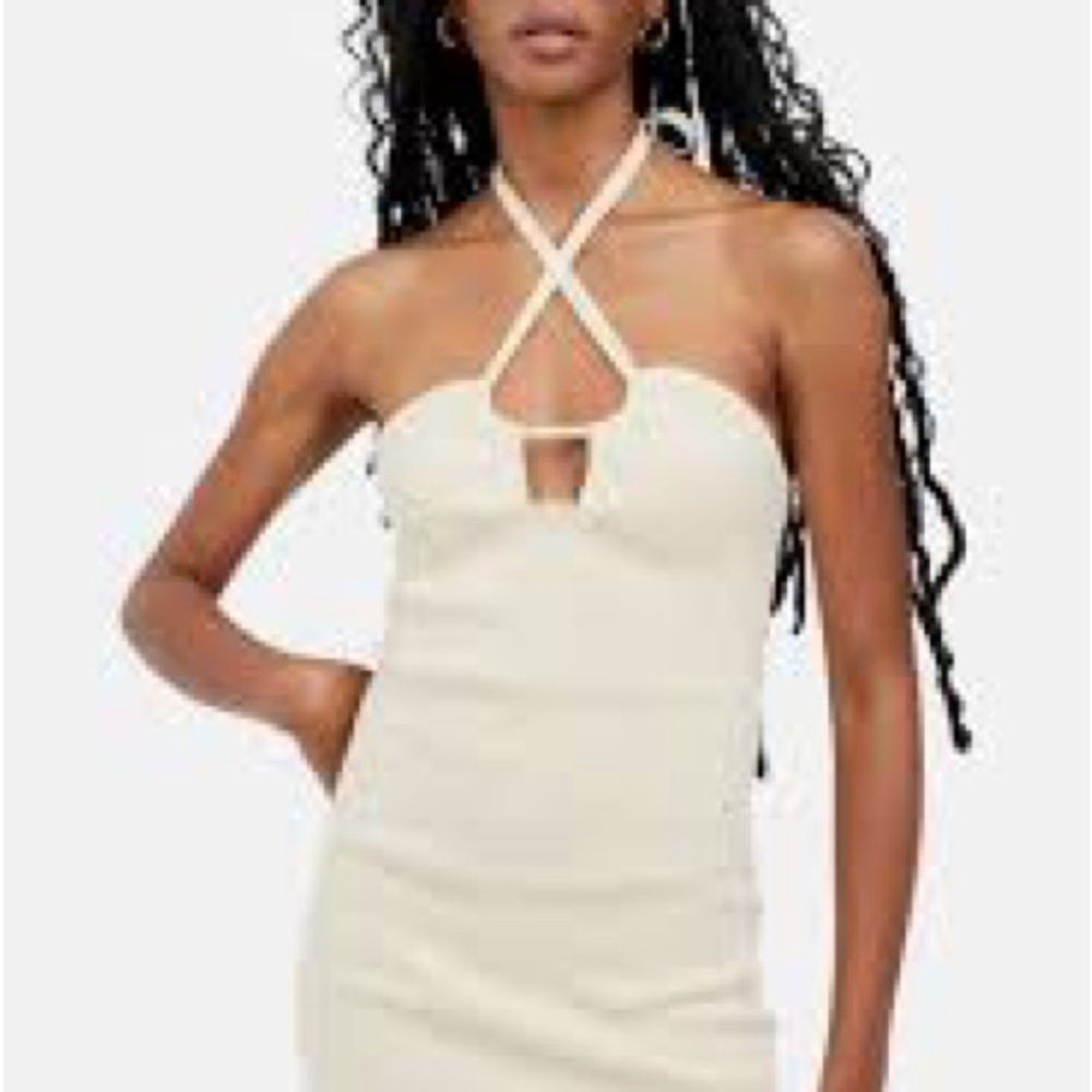 For Love And Lemons Creamy Yellow Mona Dress NWT